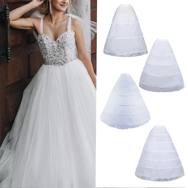 MEITEMEI Sottotuta Lunga da Donna Sottogonna Lunga da Sposa per Abito