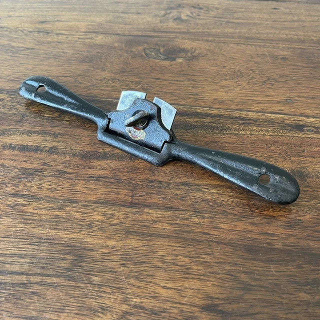 Vintage Stanley No 64 Flat Bottom Spokeshave; England. SHARP.
