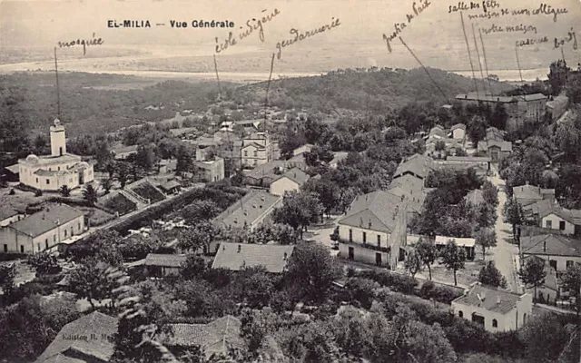 Algérie - EL MILIA - Vue générale