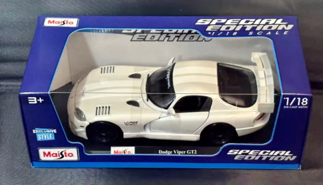 Maisto Diecast Special Edition 1:18 Scale Boxed Multiple Models - Free Shipping