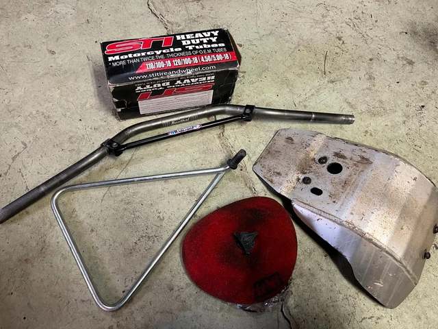 05 Honda CRF250 Skid Plate-Case Guard,UNI filter,stand,renthal handlebar,tube