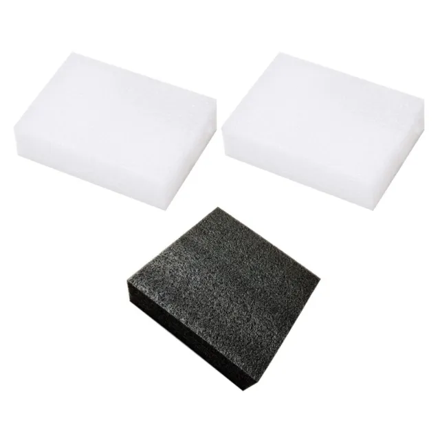 3 piezas bloques de espuma de alta densidad alfombra de cojín recto fieltro
