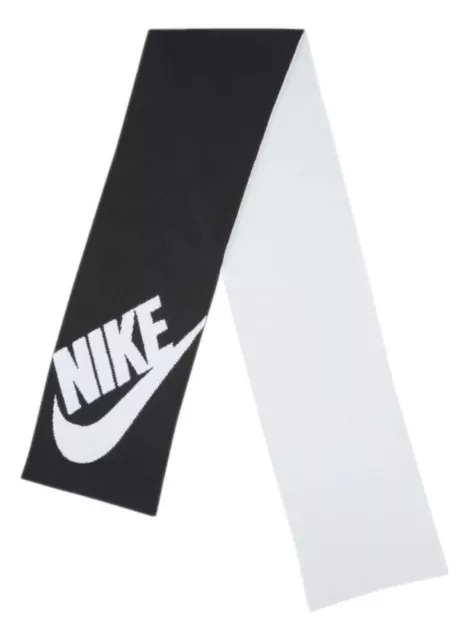Nike Sportswear Women's Knit Futura Sport Scarf (Black/White)