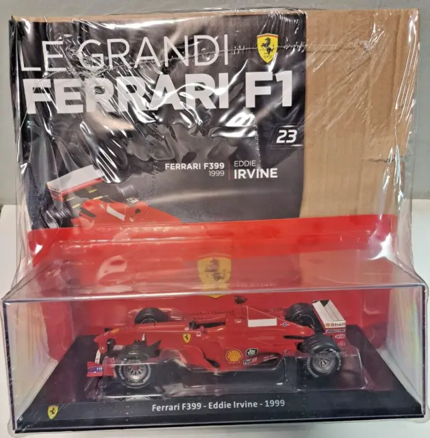 Eddie Irvine -ferrari F399 1999 Le Grandi Ferrari F1 N.23 | 1:24