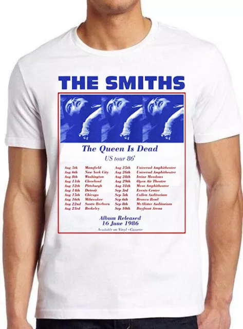 The Smiths Us Tour 86 Queen Is Dead Punk Rock Band Gift Tee T Shirt 7057