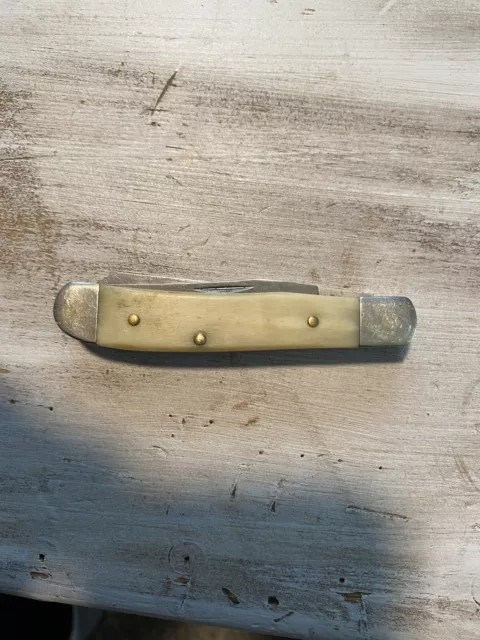 Pocket Knife By Jim Thomas, Morrow, Ga, Rare Find, Two Blades #190