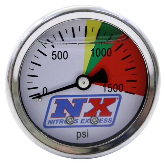 15508 Nitrous Express Nitrous Pressure Gauge Only (0-1500 PSI)