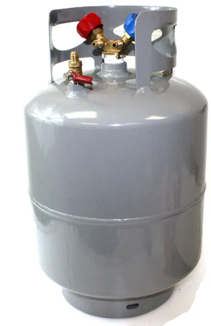 Recovery Reclaim Tank 48lb Cylinder Tank 400 PSI R410A R134a Gas