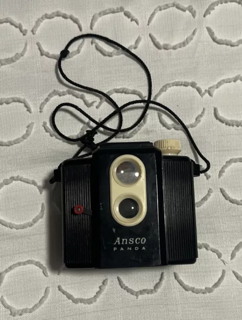 1950 Ansco Panda Box Camera 620 Film  - Vintage Collectible Photography