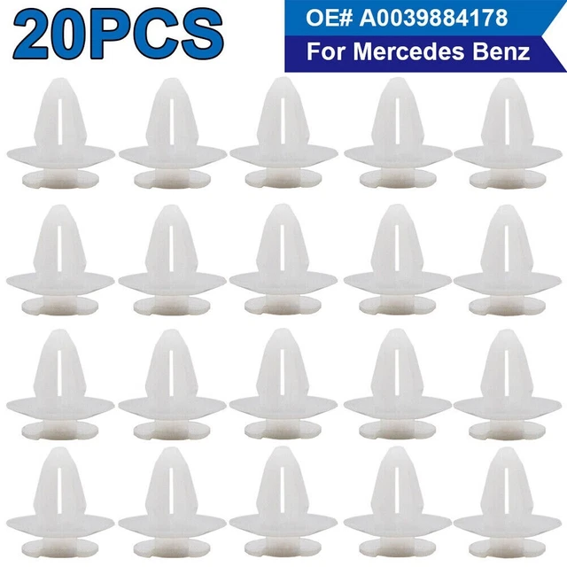 Set Da 100 Clip Per Rivestimento Pannello Porta Auto – Fermagli In Plastica Per Fissaggio Interni, Universali Per 323Ci