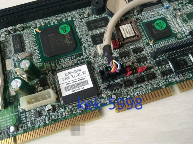 1PC Gebraucht Rui Chuan Motherboard ROBO-678N 3