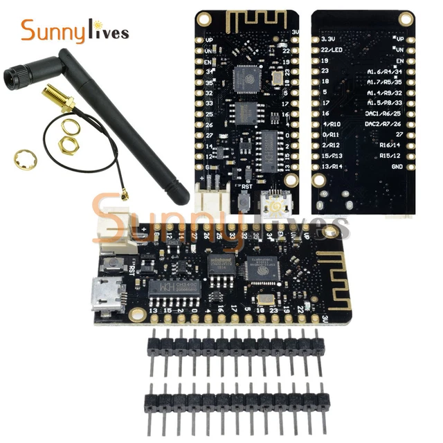 ESP32 WEMOS LOLIN32 Lite Development Board – WiFi & Bluetooth, MicroPython (4MB FLASH)
