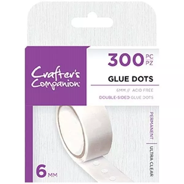 Crafter’s Companion - 6mm Double Sided Glue Dots