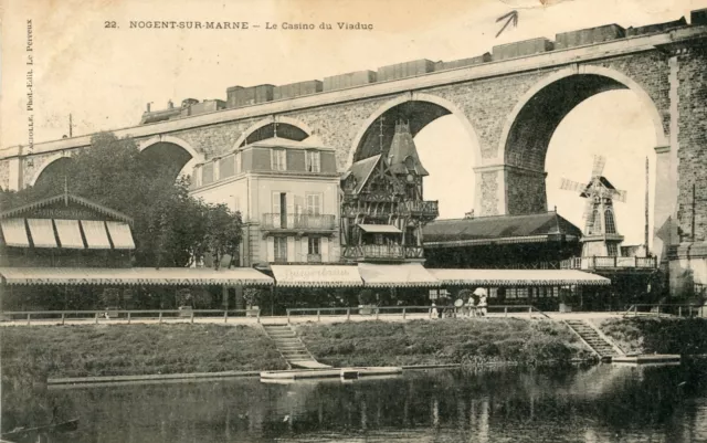*33011 cpa 94 Nogent sur Marn e- le Casino du Viaduc