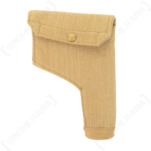 WW2 British Army 37 Pattern Canvas Webley Holster - Reproduction