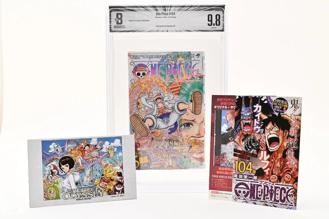 BGS 9.8 ONE Piece #104 Vol 104 2022 1st Printing Edition Graded