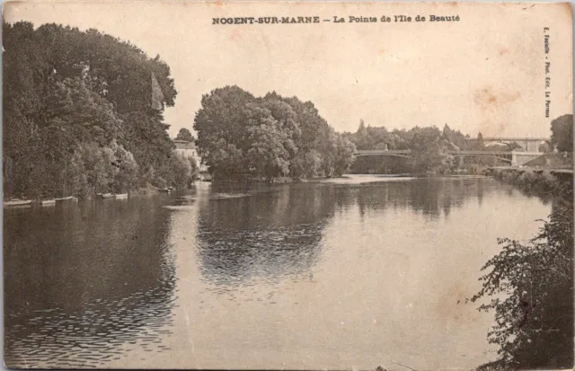 *47796 cpa Nogent sur Marne - La Pointe de l'Ile de Beauty
