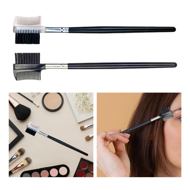 Petit Outil Beauté Multifonction : Peigne à Cils Et à Sourcils En Plastique ABS - Neuf