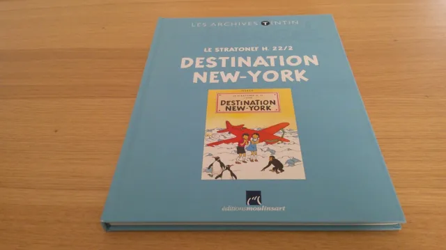 Bd Herge / Archives Tintin / Destination New York / Jo , Zette Et Jocko  Tbe