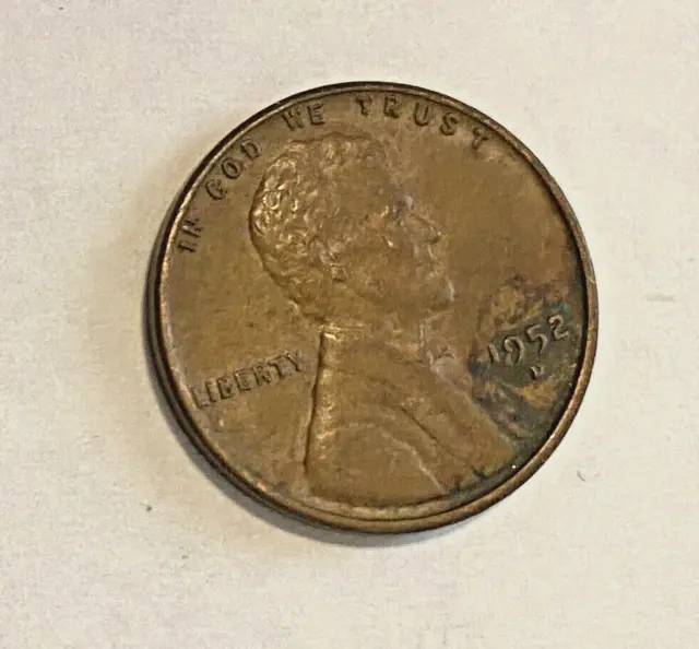 1952 D Lincoln Wheat Cent - Penny 1c Coin **Free Shipping** CC1952-5
