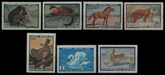 Russia / Sowjetunion 1959-1960 ** - MNH - 4 Ausgaben - Wildtiere / Wild animals