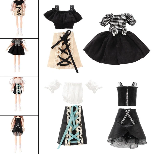 Vestiti Fatti a Mano per Bambole per Ragazze Completi Set Accessori per Abiti Da