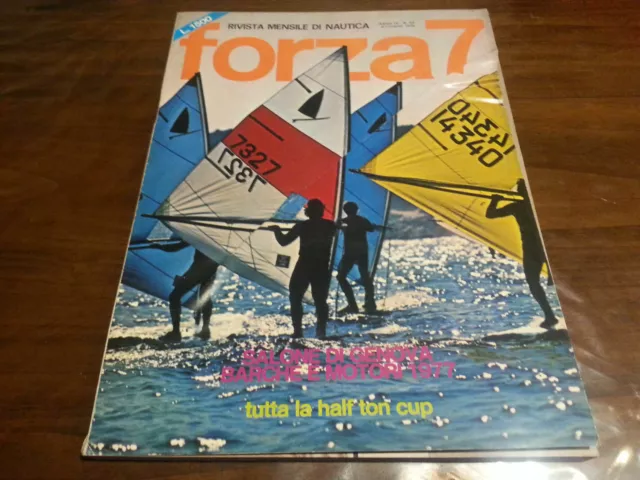 Forza7 forza 7 giornale rivista nautica anno IX  n° 93 Ottobre 1976