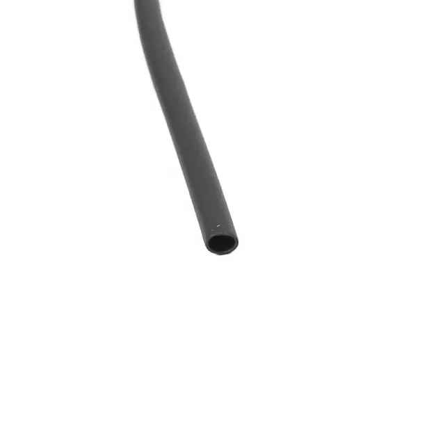 2Pz. 1mm diam 2:1 tubo termoretraibile guaina  filo nero cavo 10m di lunghezza 3