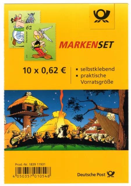 Asterix, MiNr.: MH 101, unmounted mint/never hinged, selbstklebend 2011, Germany