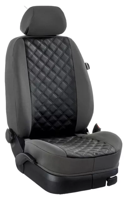 MCC Smart Forfour (Typ W454) Maß Sitzbezüge Rücksitzbezug: Kunstleder/anthraz