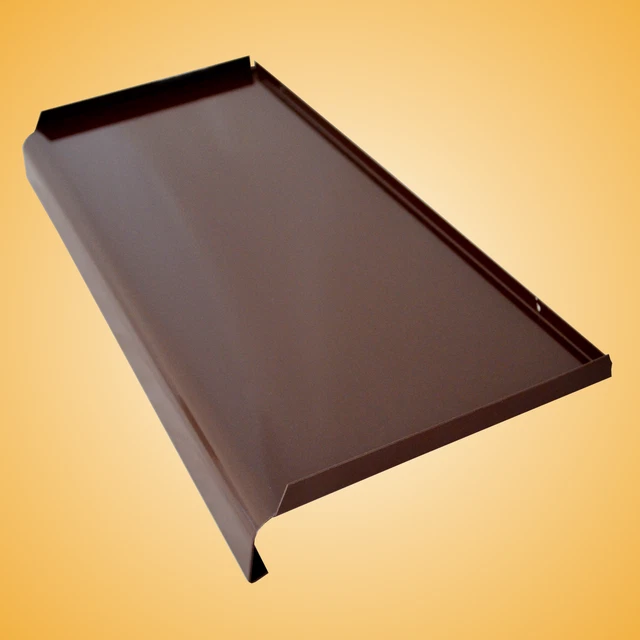 Rebord De Fenêtre Intérieur En MDF - Épaisseur 25mm - Finition Gris Béton - Sur Mesure