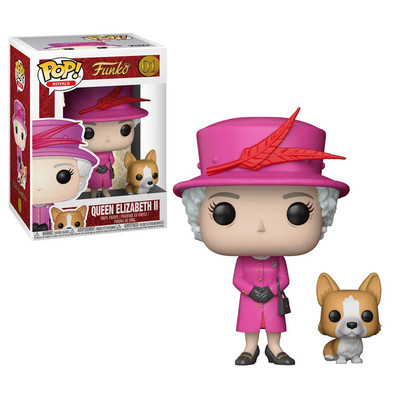 queen elizabeth pop figure