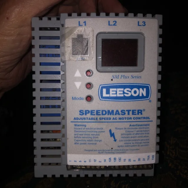 174495 Leeson  3HP ,2.2KW Speed Master