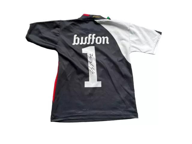 SIGNED Gianluigi Buffon Italy National Team Shirt Autograph Jersey Juventus