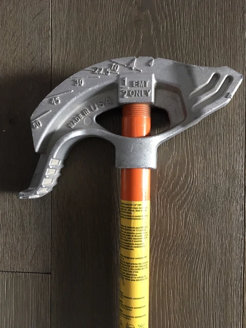 New Klein Tools 56206 Conduit Bender 1/2-Inch EMT Assembled Aluminum Made in USA