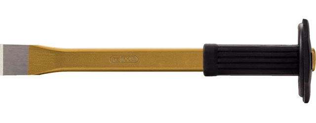 KS TOOLS Ciseaux de maçon avec poignée de sécurité,forme ovale plate,33x500mm