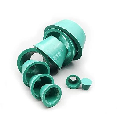 LabZhang 9 Count Buchner Funnel Flask Adapter Set,Filter Adapter Cones Set,Ta...