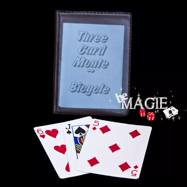 Three card monte Bicycle - Magie - Bonneteau