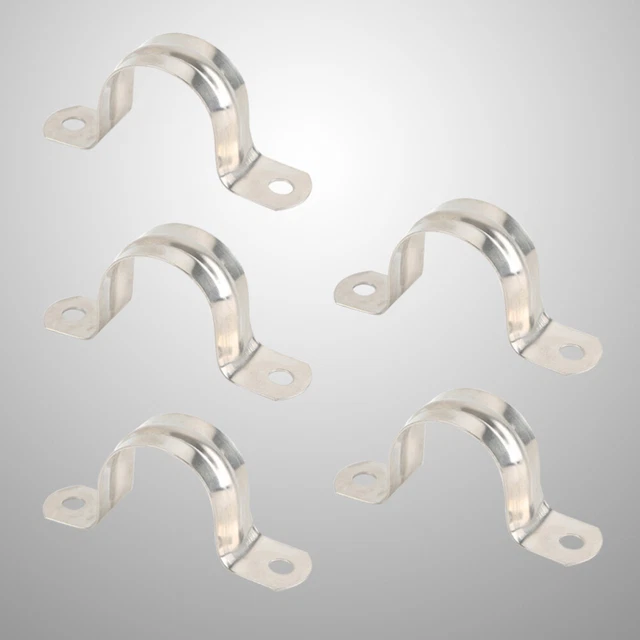 30 pezzi M20 304 fascetta per tubi in acciaio inox tubo fisso supporto cavallo da equitazione