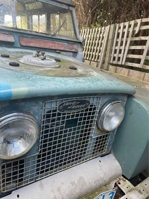 1962 Land Rover Series 2A LWB petrol Station Wagon in need of full restoration