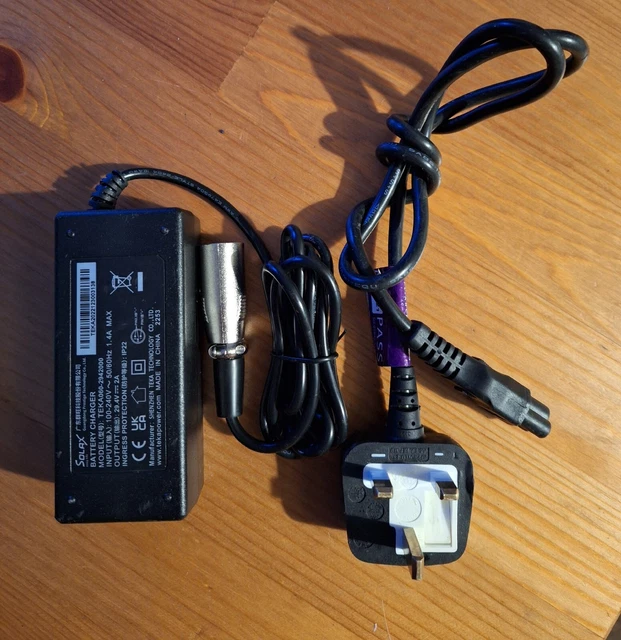 PRIDE SOLAX TGA LUGGIE Mobility Scooter Charger Lithium Li Ion 2a FAST CHARGER E - Foto 4