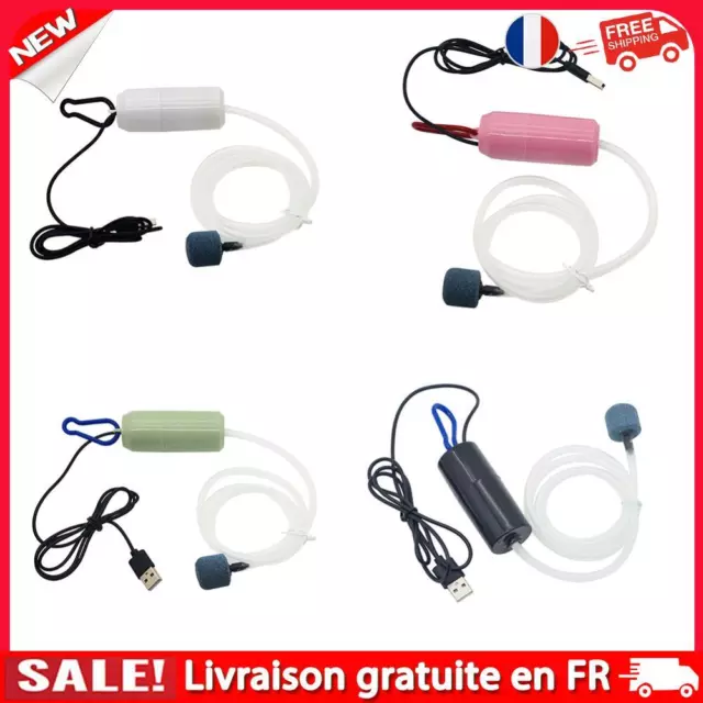 NEW Silent Aquarium Air Pump Fish Tank Mini Air Compressor Oxygen Pumping Aerato