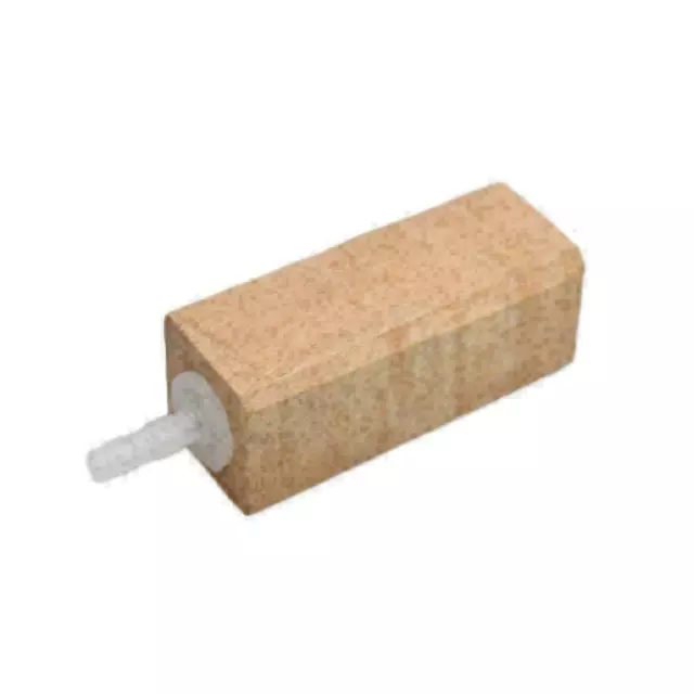 Wooden Air Stone Diffuser Marine Aquarium AIR BUBBLES Wood Y1K1 Fish Y1H7 Y5L3