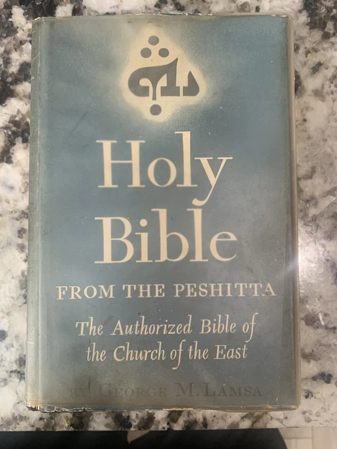 HOLY BIBLE: FROM the Ancient Eastern Text Peshitta Aramaic Lamsa Translation £132.21 - PicClick UK