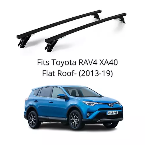 Barres de toit Aluminium pour Toyota Rav4 - 5 Portes - de 2013 à 2018
