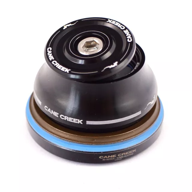 Cane Creek Tapered 40 Is42/28.6 Is52/40 Tall Cover Integrated Headset Black