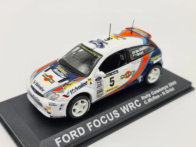 Focus 2000 Rally 1/43 2000 FORD Focus WRC - Rally Catalunya - McRae / Grist | Model Car ...