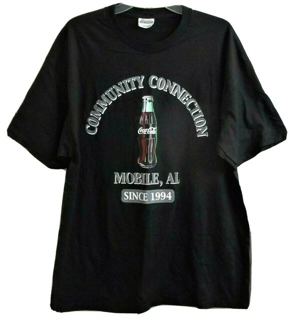 Coca-Cola Community Connection Mobile AL T-Shirt Adult XL X-Large Coke New