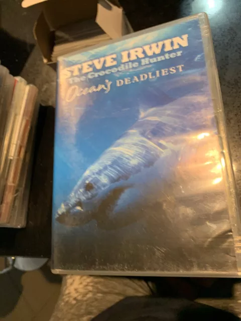 DVD: STEVE IWRIN (The Crocodile Hunter) - Ocean's Deadliest FREE
