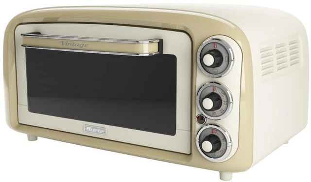 Ariete 979 Beige Forno Fornetto Elettrico 1380 Watt 18 Lt 3 Funzioni Vintage